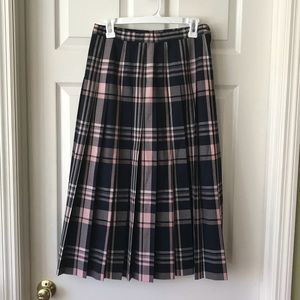Vintage Pendleton Pleated Wool Skirt